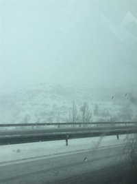 El 112 activa la alerta amarilla por nevadas en el norte de Cáceres para este martes