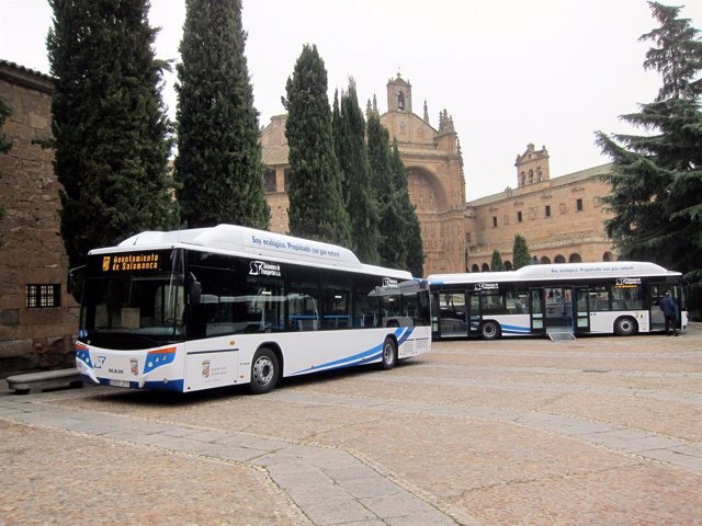 Autobuses urbanos en Salamanca