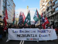 ELA, LAB y Steilas trabajan en la convocatoria de nuevas movilizaciones en Educación