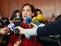 Ada Colau ve "lógico" que el presidenciable esté en Catalunya y pide un Govern cuanto antes