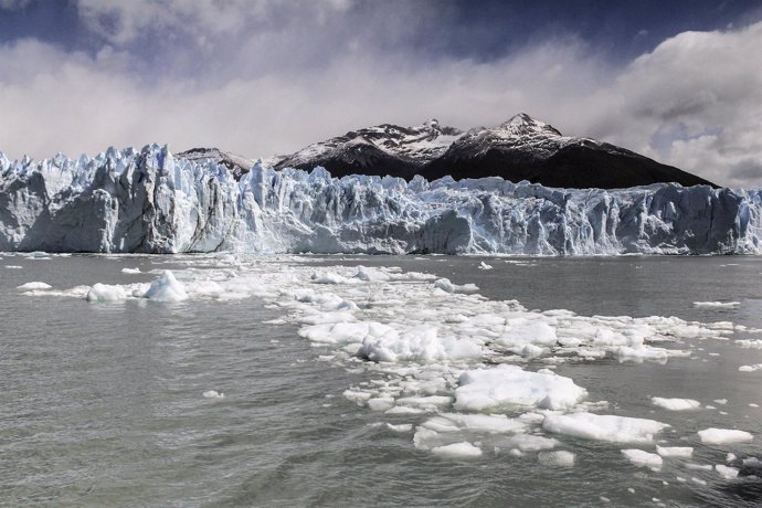 Glaciar en la Patagonia