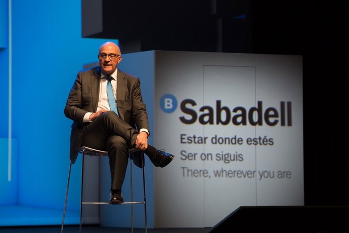 El president de Banc Sabadell, Josep Oliu