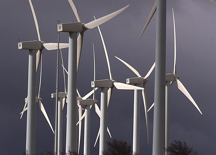 Parque eólico.