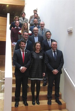 Imagen de los miembros de la Comisión de Deporte de la FEMP        