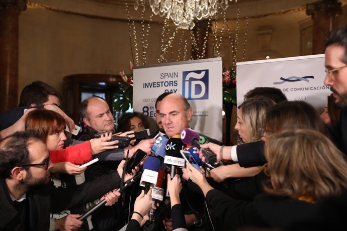 Luis de Guindos en la vuitena edició del Spain Investors Day