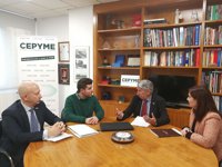 CEPYME Aragón traslada a Podemos los "muchos problemas" de autónomos y pymes