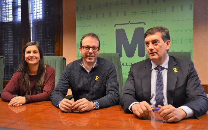 Mónica Segués, Marc Solsona y Miquel Àngel Cullerés