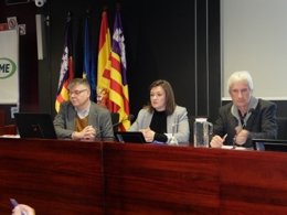 Mercedes Garrido en una jornada explicativa del Pecma