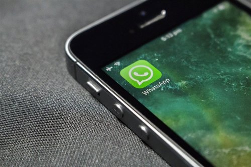 Logo de WhatsApp en 'smartphone'