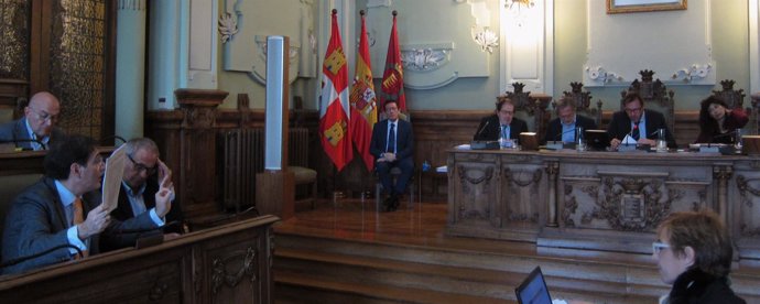Debate en el Pleno del Ayuntamiento de Valladolid