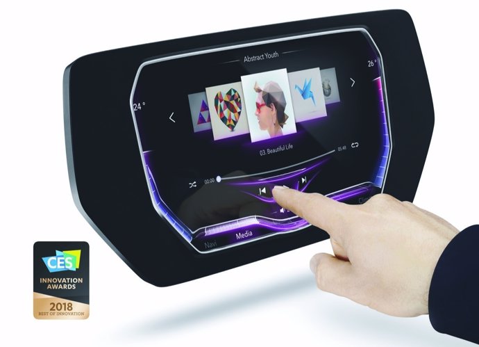3D Touch Surface Display De Continental