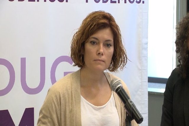 La portavoz de Catalunya en Comú, Elisenda Alamany