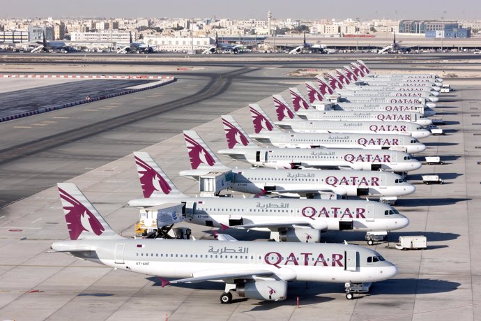 Aviones de Qatar Airways