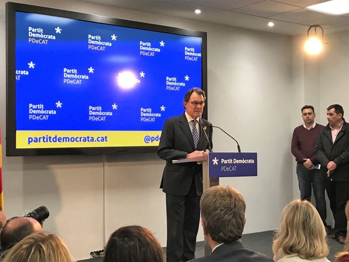 Artur Mas anuncia que deixa de presidir el PDeCAT