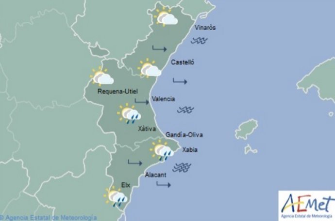 Predicción de este miércoles 