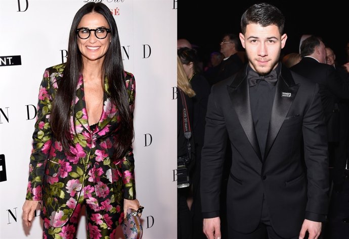 Demi Moore y Nick Jonas