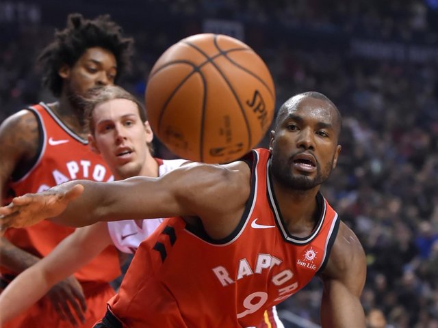 Serge Ibaka en el Miami Heat - Toronto Raptors