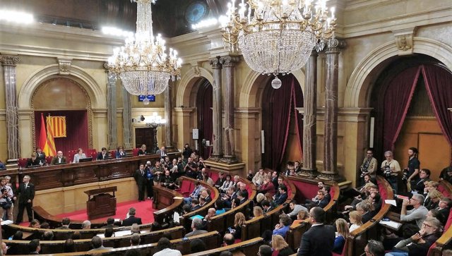 Pleno del Parlament del 27 de octubre