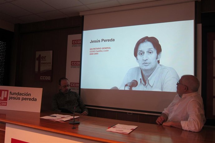 Castedo y Fernández en la presentación de la Fundación Jesús Pereda