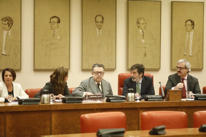 Comparecencia de Miguel Herrero y Rodríguez de Miñón, en el Congreso