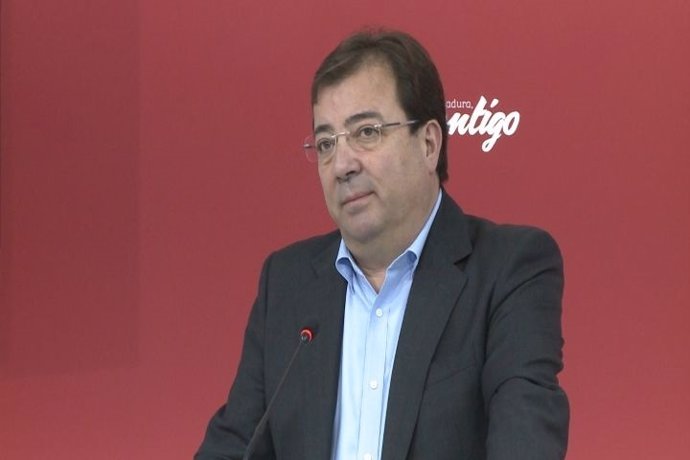 Secretario general del PSOE de Extremadura, Guillermo Fernández Vara