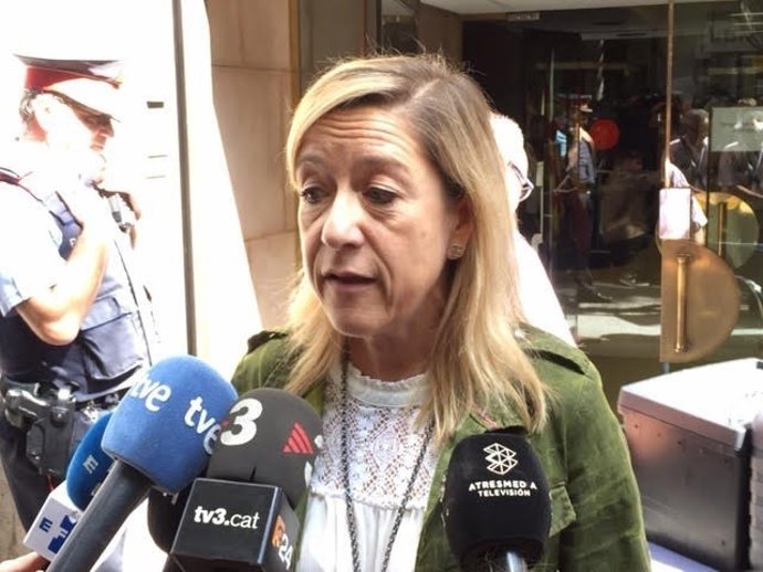 La presidenta de l'AMI, Neus Lloveras