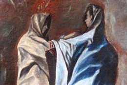 La visitación, greco