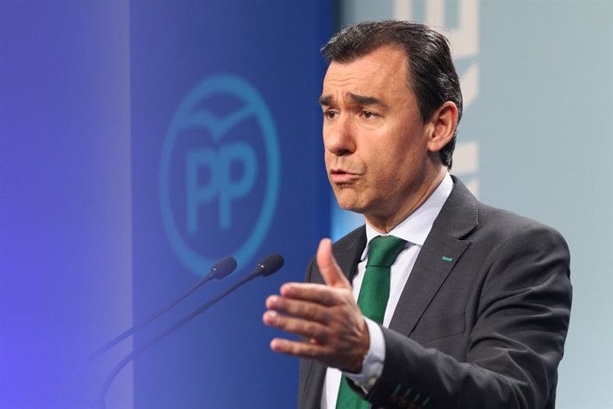 Roda de premsa de Fernando Martínez-Maillo a la seu del PP