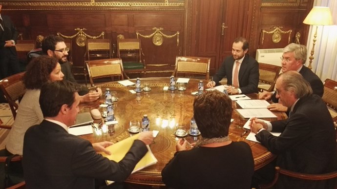 Reunión de Cladera con el secretario de Hacienda en noviembre de 2015