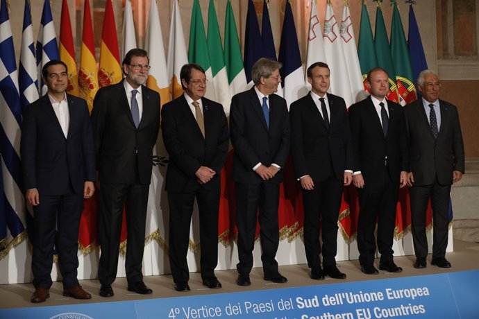Rajoy en la Cimera dels Països del Sud d'Europa