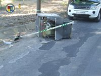 Dos detenidos en Sevilla de un grupo itinerante especializado en robos en cajeros y naves industriales