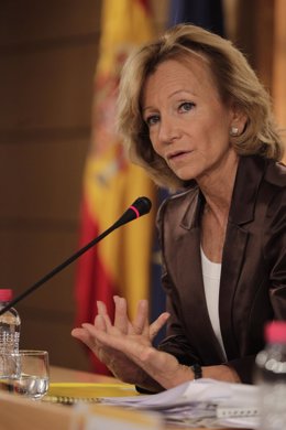 La Ministra De Economía, Elena Salgado