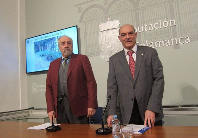 Pedro Grijalba y Manuel Rufino García.                               