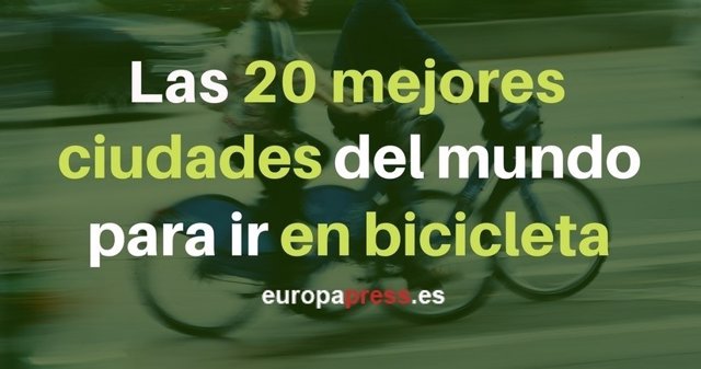 Las mejores ciudades del mundo para ir en bicicleta
