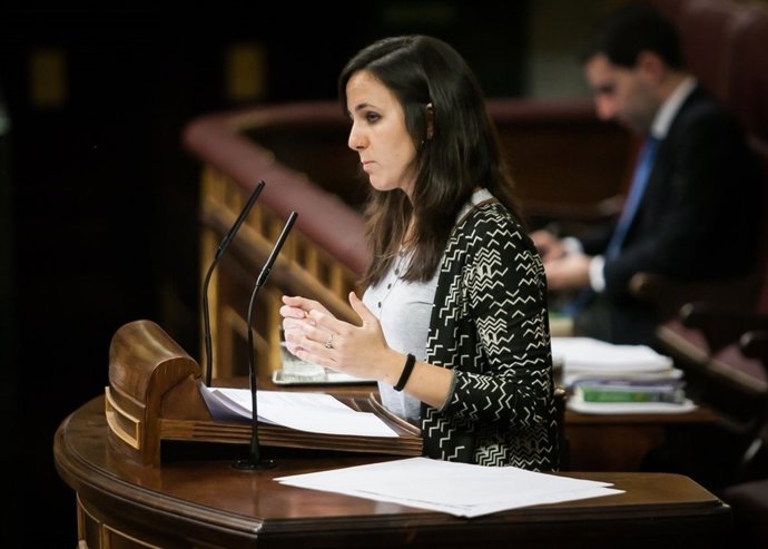 Ione Belarra, diputada de Podem 