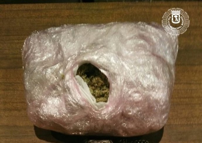 Marihuana intervenida