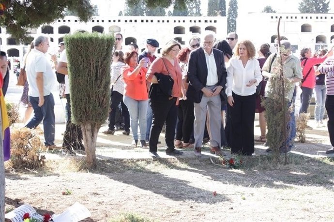 Visita a la fosa de Pico Reja en noviembre de 2017.