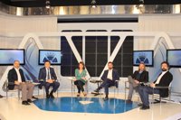 Los portavoces parlamentarios de CyL debaten en 'Nuestras Cortes' de CyLTV los retos para 2018