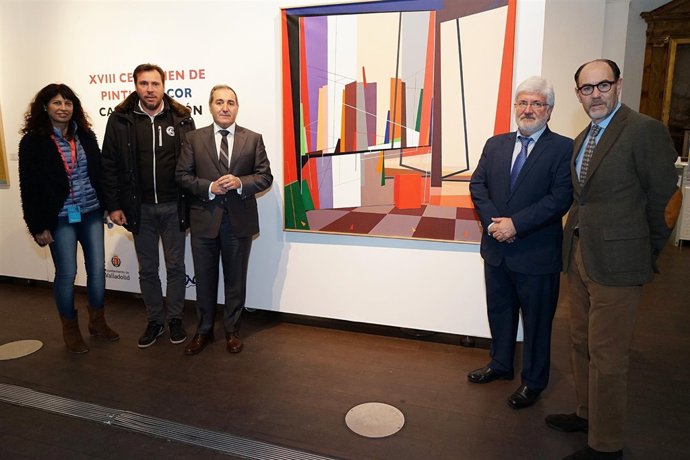 Valladolid.- Pintura ganadora del certamen de Acor