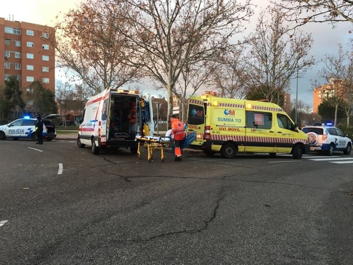 Atropello de tres menores