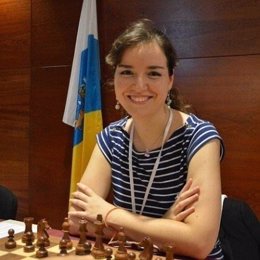 La campeona de España de ajedrez, Sabrina Vega