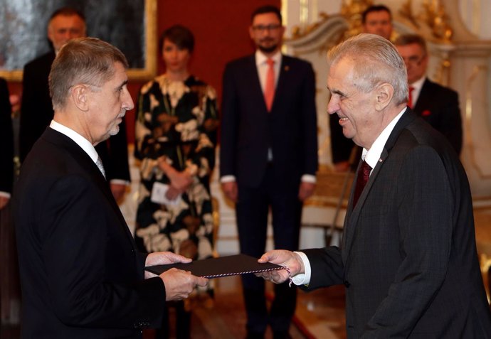 Milos Zeman designa a Andrej Babis primer ministro