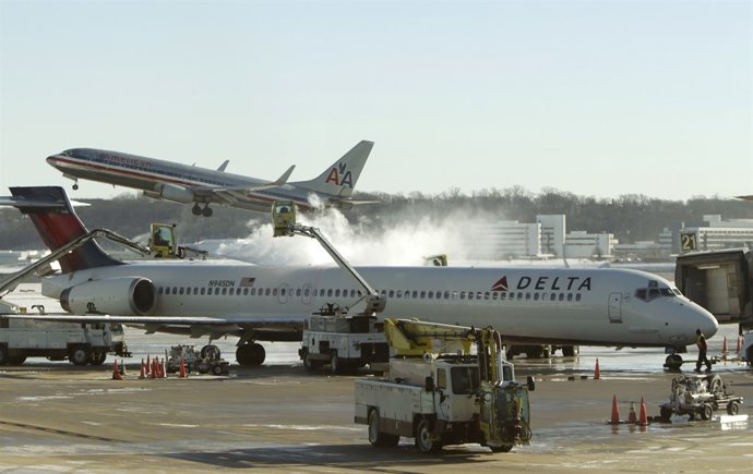 Avión de la compañía Delta Airlines