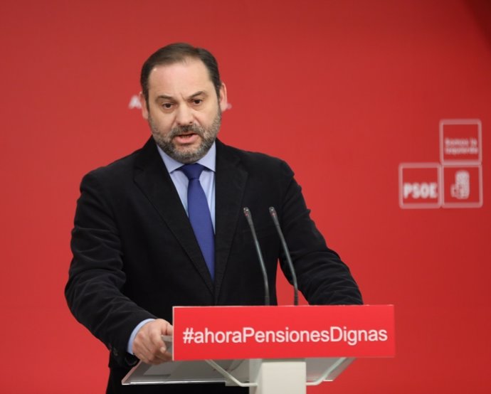 El secretario de Organización del PSOE, José Luis Ábalos