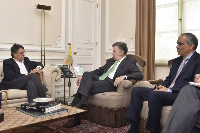 Juan Manuel Santos se reúne con Gustavo Bell y Rodrigo Rivera