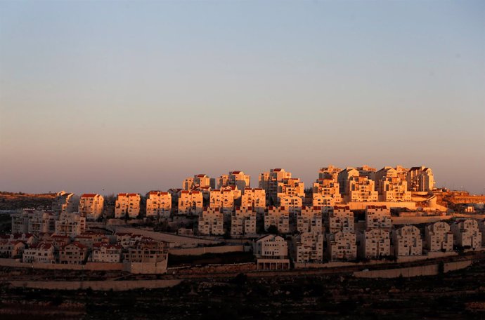 Vista general del asentamiento de Efrat, en Cisjordania