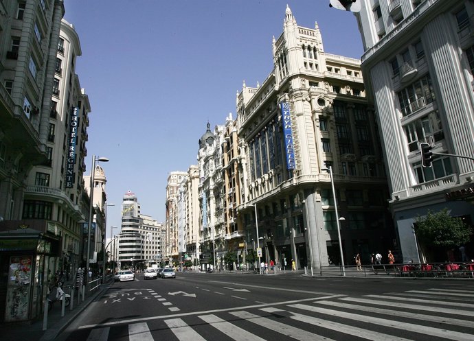 Recursos Calle Gran Vía, Madrid