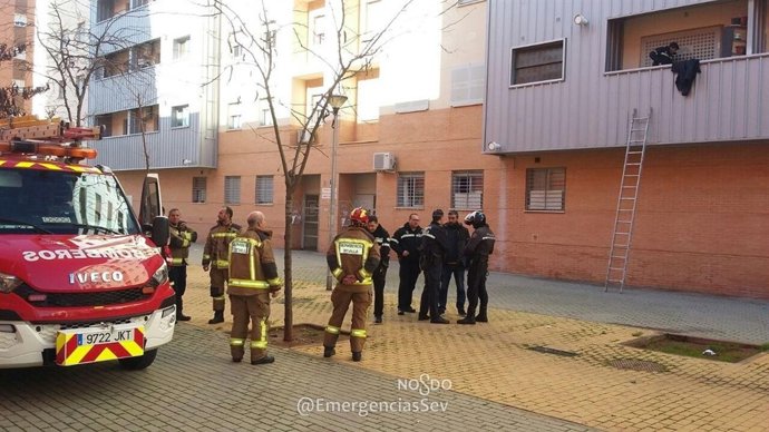 Intento de usurpación de una vivienda de Emvisesa en Sevilla