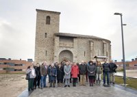 Barkos destaca en Sarriguren la reurbanización de su pueblo viejo como un ejemplo de "urbanismo social y sostenible"