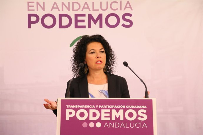 La senadora de Podemos Andalucía Maribel Mora